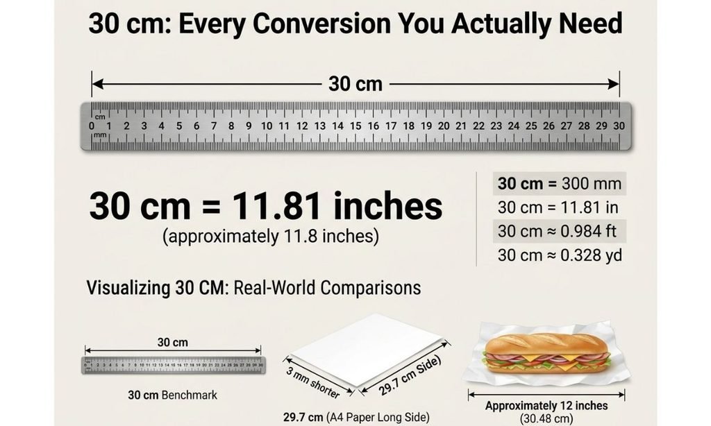 30 cm Every Conversion You Actually Need