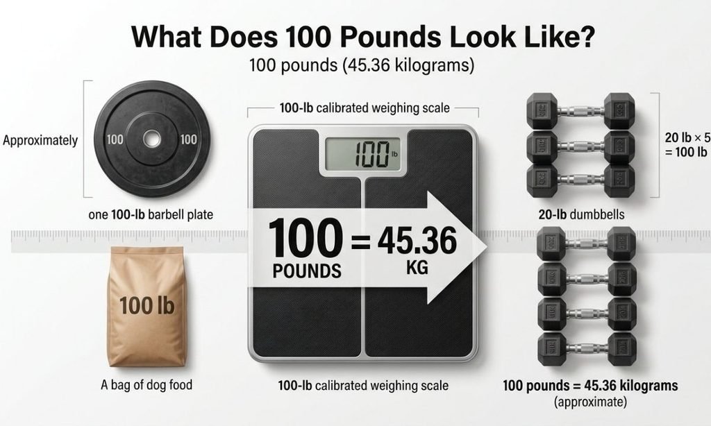 What Does 100 Pounds Look Like