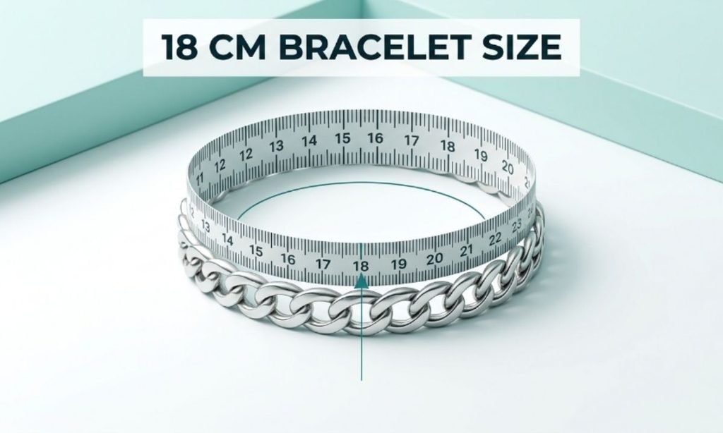 18 cm to Inches Bracelet Size