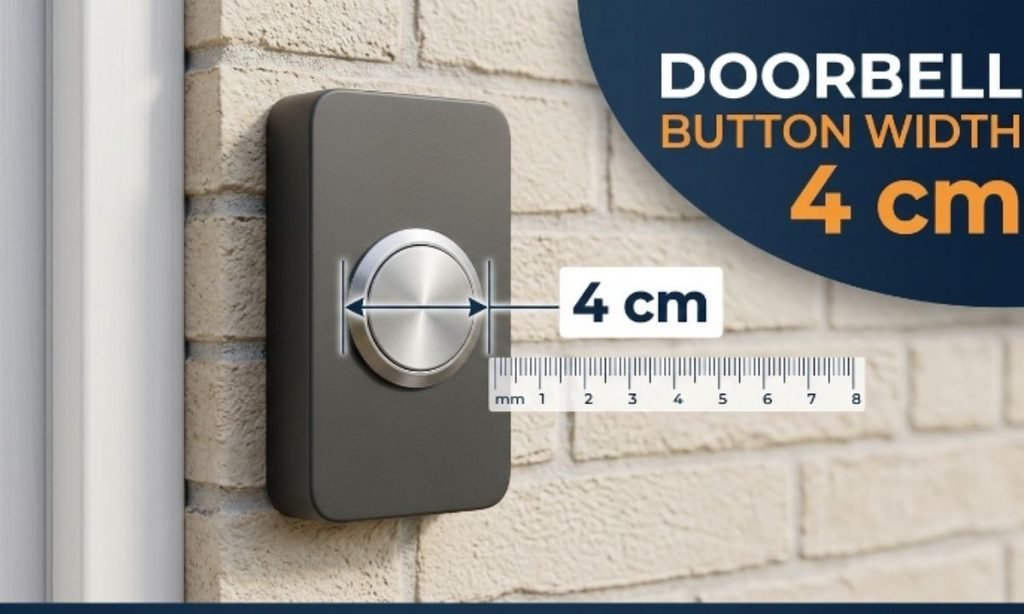 Doorbell Button Width