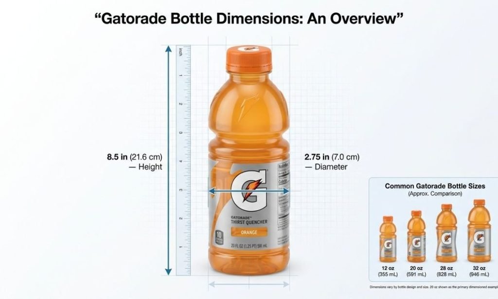 Gatorade Bottle Dimensions An Overview