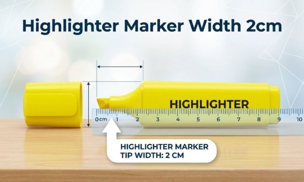 Highlighter Marker Width