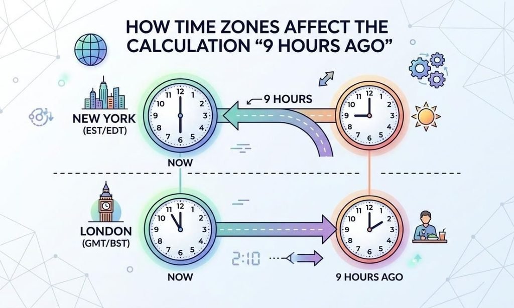 How Do Time Zones Affect the Calculation