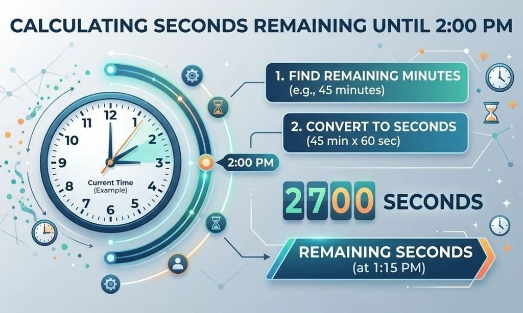How Many Seconds Remain Until 200 PM