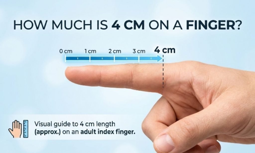 How Much is 4 cm on a Finger