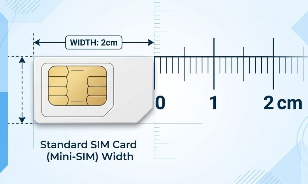 SIM Card Width