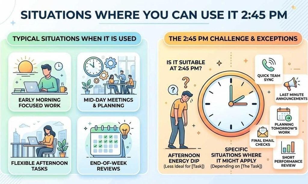 Situations Where You Can Use It