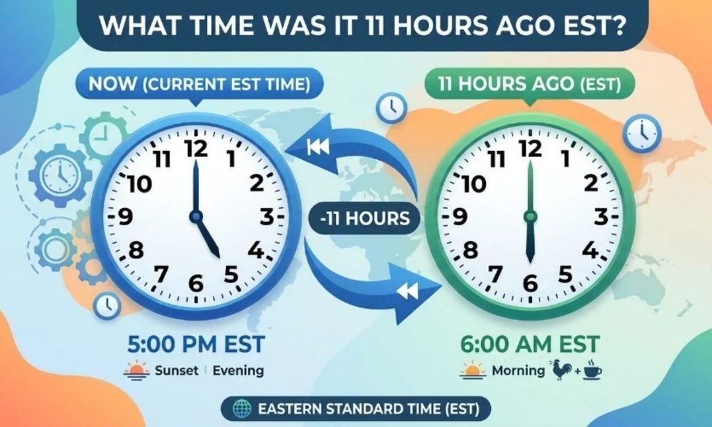 Time Left Until 11 PM EST