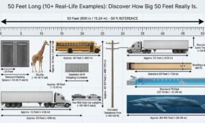50 feet visualized
