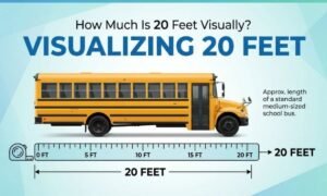 How Much Is 20 Feet Visually