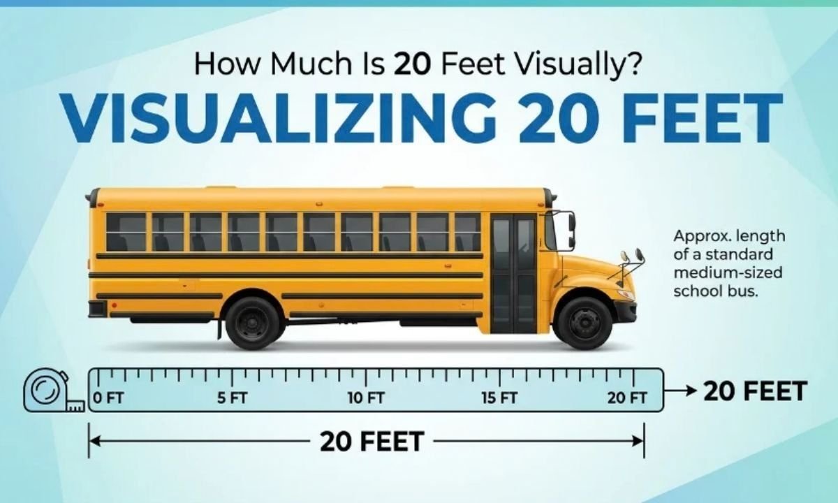 How Much Is 20 Feet Visually