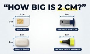 how big is 2cm