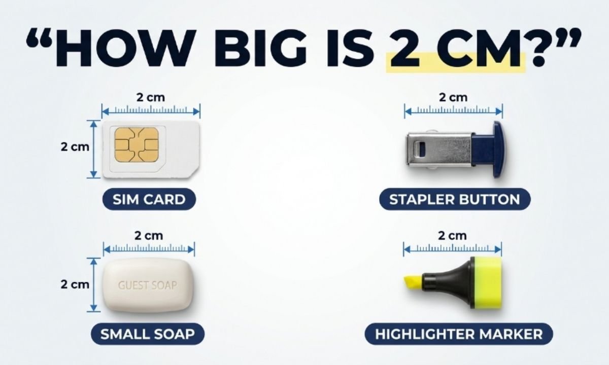 how big is 2cm