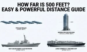 how far is 500 feet
