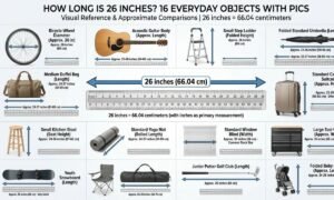 how long is 26 inches