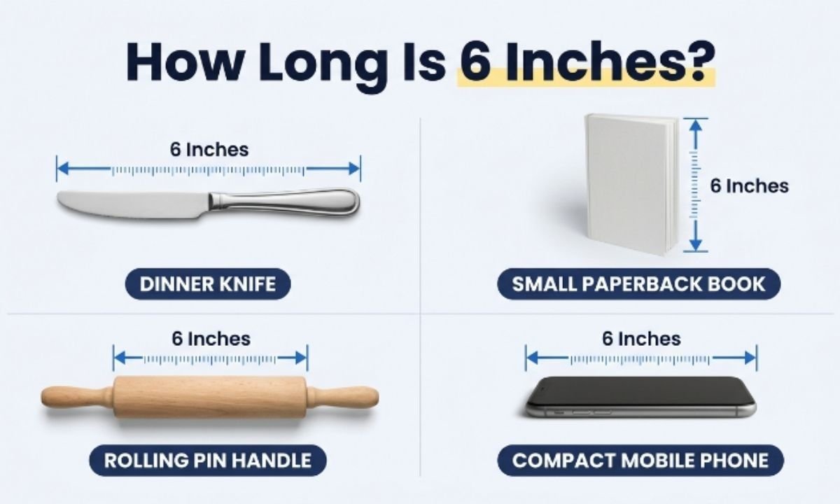 how long is 6 inches
