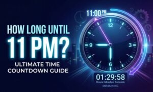 how long until 11pm