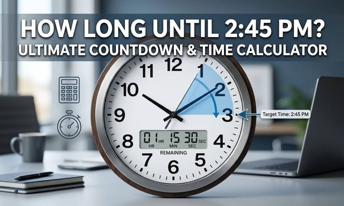 how much time until 245