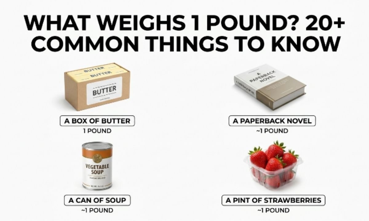things that weigh 1 pound